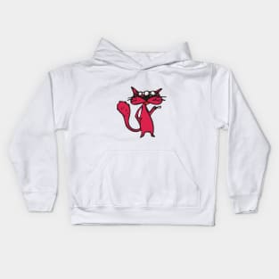 SMOKING CAT Kids Hoodie